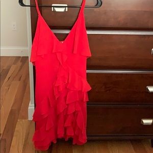 Alice and Olivia ruffle dress.